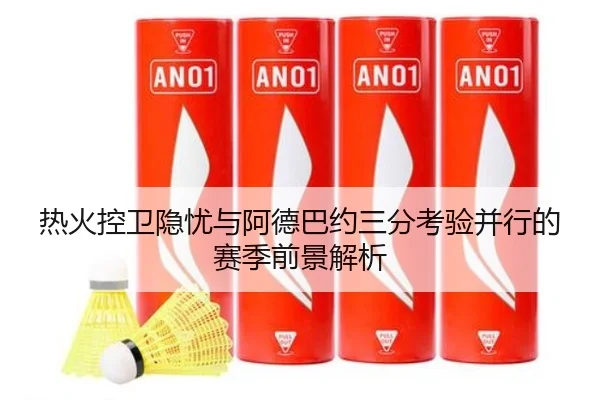 热火控卫隐忧与阿德巴约三分考验并行的赛季前景解析